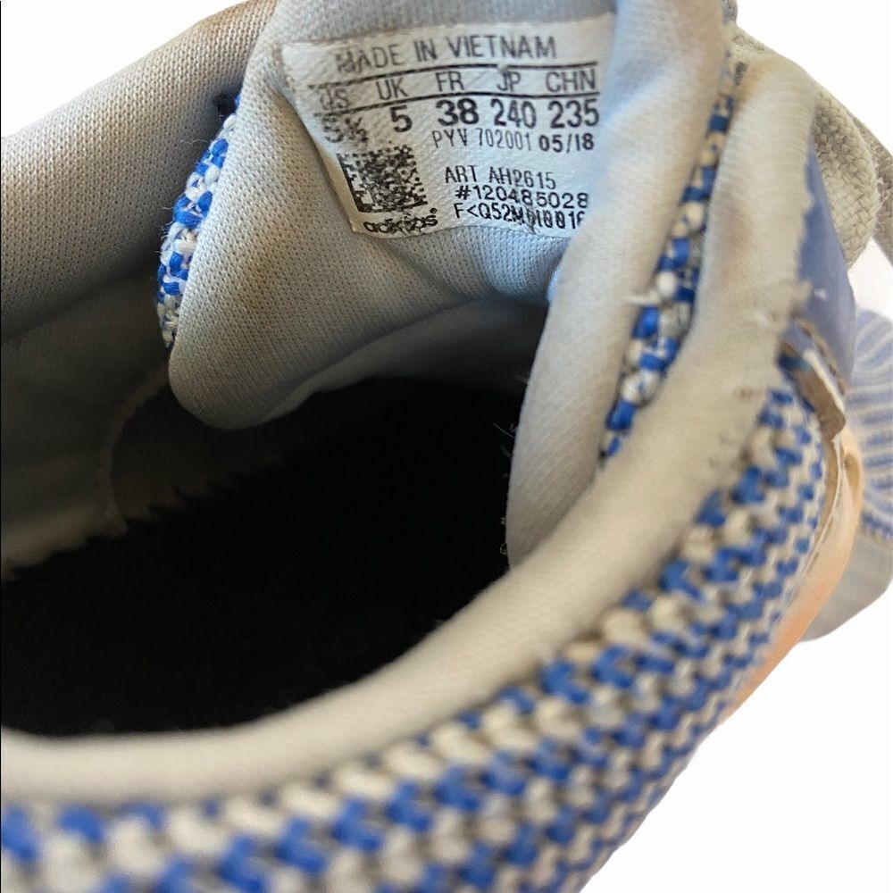 ADIDAS RAPIDA RUN Blue & Pink Running Shoe 5 1/2 - Picture 11 of 12
